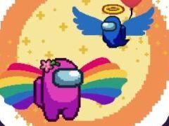 「Sticky Business」，無料アップデートで「Among Us」のステッカー60種類を追加。クルーメイトや帽子，緊急ボタンなどのデザインが登場