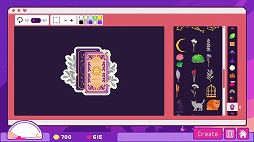 画像ギャラリー No.002のサムネイル画像 / ステッカーショップ経営シム「Sticky Business」最新DLC「Book of Shadows」をSteamでリリース。魔法の物語や新ステッカーを楽しめる