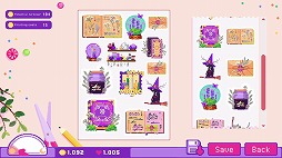 画像ギャラリー No.006のサムネイル画像 / ステッカーショップ経営シム「Sticky Business」最新DLC「Book of Shadows」をSteamでリリース。魔法の物語や新ステッカーを楽しめる
