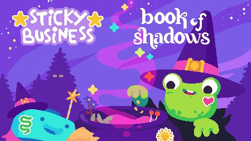 画像ギャラリー No.009のサムネイル画像 / ステッカーショップ経営シム「Sticky Business」最新DLC「Book of Shadows」をSteamでリリース。魔法の物語や新ステッカーを楽しめる