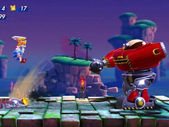 「ソニックスーパースターズ」，キャラクターの固有アクションと，ステージ攻略に役立つさまざまな能力を使えるエメラルドパワーを紹介