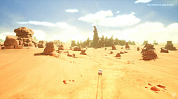 画像ギャラリー No.001のサムネイル画像 / 「SAND LAND」のゲーム版が登場。鳥山 明テイストあふれる戦車やロボットを乗り回して砂漠の世界で暴れまわれ