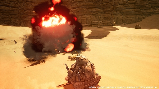 画像ギャラリー No.004のサムネイル画像 / ［インタビュー］「SAND LAND」デモ版プレイレポ＆プロデューサーインタビュー。世界観を大事に，ゲームでしかできない体験の掘り下げに挑む