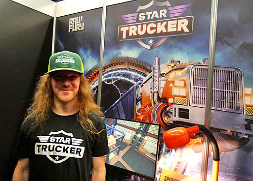 画像ギャラリー No.002のサムネイル画像 / ［gamescom］宇宙を舞台にしたトラック運転シム「Star Trucker」。船外活動や仲間との無線交信など，最新デモで確認できた要素をチェック
