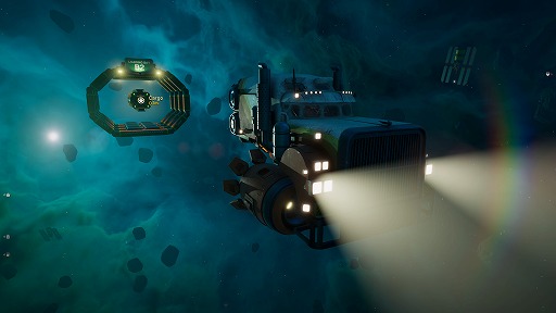 画像ギャラリー No.002のサムネイル画像 / 宇宙の星々へ荷物を届けるトラックシミュレータ「Star Trucker」が本日リリース