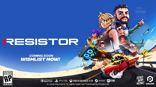 画像ギャラリー No.008のサムネイル画像 / オープンワールド型のカーレースRPG「RESISTOR」発表。ポストアポカリプス世界でSFカーが激突する