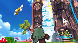 画像ギャラリー No.005のサムネイル画像 / コピペで世界の平和を取り戻せ。手書き風のコミカルなキャラクターが特徴のアドベンチャー，「Ruffy and the Riverside」は2023年冬リリース