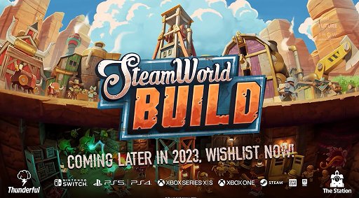 画像ギャラリー No.003のサムネイル画像 / SteamWorldシリーズの新作はシティビルダー。「SteamWorld Build」が2023年に発売予定