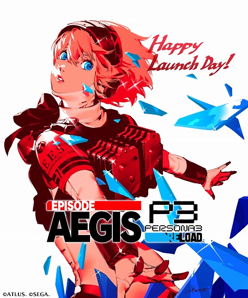 画像ギャラリー No.004のサムネイル画像 / 「ペルソナ3 リロード」のDLC第3弾「エピソードアイギス」本日配信。嶋田あずさ氏による記念イラストとメイキングPVを公開