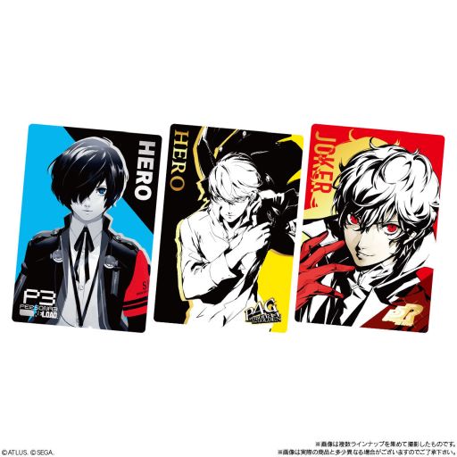 画像ギャラリー No.002のサムネイル画像 / 「ペルソナシリーズ ウエハース2 〜P3R&P4G&P5R〜」本日発売。全30種類のカードをラインナップ,そのうち3種は箔押し仕様のSPカード