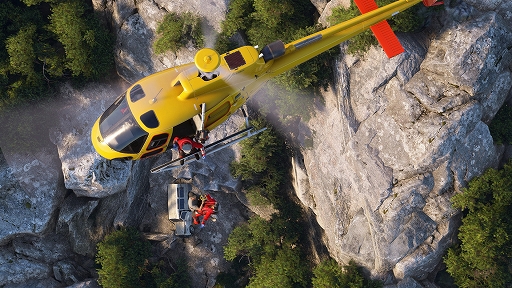 画像ギャラリー No.003のサムネイル画像 / 「Microsoft Flight Simulator 2024」の詳細を公開。四季の移り変わりや,嵐,オーロラの自然現象に加えて,路上の交通状況までも再現