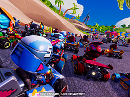 最大60人でのバトルロイヤルレース！　「Stampede: Racing Royale」発表