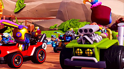画像ギャラリー No.002のサムネイル画像 / 60人で競うバトロワ系レース「Stampede: Racing Royale」,2023年11月2日にSteamでアーリーアクセスを開始