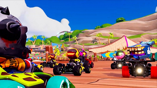 画像ギャラリー No.003のサムネイル画像 / 60人で競うバトロワ系レース「Stampede: Racing Royale」,2023年11月2日にSteamでアーリーアクセスを開始