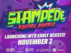 60人で競うバトロワ系レース「Stampede: Racing Royale」，2023年11月2日にSteamでアーリーアクセスを開始
