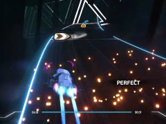 音楽アクション「Invector: Rhythm Galaxy」，7月14日に発売。豪華アーティストの楽曲にあわせてホバークラフトを操作し，リズムを刻め