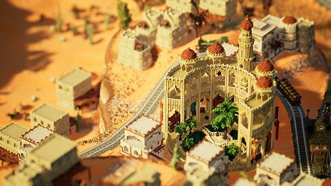 画像ギャラリー No.004のサムネイル画像 / ミニチュアのような世界で美しい街を作る鉄道敷設パズル「Station to Station」が本日発売へ。リリース記念セールで10％オフ