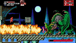 画像ギャラリー No.005のサムネイル画像 / シリーズ2作品を1本にまとめた「Bloodstained: Curse of the Moon Chronicles」，本日発売。記念に壁紙を無料配布