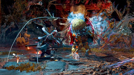 画像ギャラリー No.009のサムネイル画像 / カプコンの新規タイトル「Kunitsu-Gami: Path of the Goddess」はPC，PS5，Xboxで展開。魑魅魍魎と人々の伝承絵巻が紡がれる