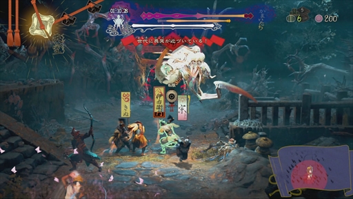 画像ギャラリー No.022のサムネイル画像 / 「祇:Path of the Goddess」メディア向け試遊会レポート。アクションとストラテジーが融合したシステムで,不気味な妖怪と戦う意欲作