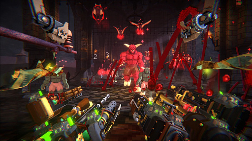 画像ギャラリー No.003のサムネイル画像 / 「Vampire Survivors」にインスパイアされた，武器てんこ盛りのFPS「Vampire Hunters」のアーリーアクセスが7月26日にスタート