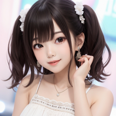 画像ギャラリー No.001のサムネイル画像 / AIが画像,セリフ,ストアの説明文まですべて作成。スマホ向けアイドル育成ゲーム「アイドルガチャコレクション」,6月下旬に配信