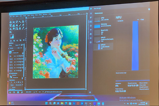 画像ギャラリー No.011のサムネイル画像 / AI処理に強い「Core Ultra」プロセッサは,携帯型ゲームPCにおけるRyzenの牙城を崩せるか?