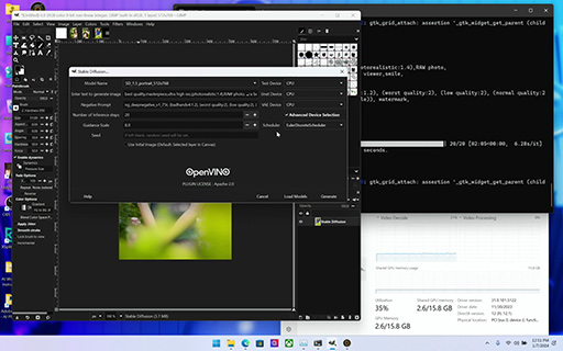 画像ギャラリー No.005のサムネイル画像 / 「Core Ultra」の実力はどの程度？ IntelのワークショップでノートPCのゲームや生成系AIでの性能を確かめてみた