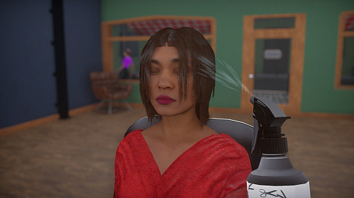 画像ギャラリー No.003のサムネイル画像 / 美容師シム「Hairdresser Simulator」,日本語対応で3月6日にリリース。ヘアスタイリングに経営にとやることは山積み