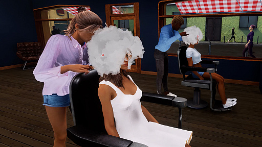 画像ギャラリー No.005のサムネイル画像 / 目指せ，カリスマ美容師。「Hairdresser Simulator」が本日Steamでリリース。髭を整えられる無料DLCの情報も明らかに