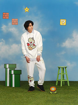 画像ギャラリー No.004のサムネイル画像 / ジェラート ピケに「クッパ」デザインが初登場。“SUPER MARIO meets GELATO PIQUE”第4弾コレクション,1月26日に発売