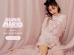 「SUPER MARIO meets GELATO PIQUE」第5弾，3月22日に発売。ピーチ，デイジー，ロゼッタの心ときめくコレクション