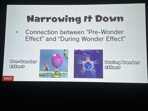 画像ギャラリー No.016のサムネイル画像 / ［GDC 2024］人を思いやる気持ちが新たな遊びと驚きを生む。「スーパーマリオブラザーズ ワンダー」の講演で語られた2Dマリオの魅力と進化