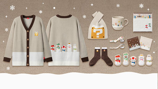 画像ギャラリー No.007のサムネイル画像 / 「スーパーマリオウィンターコレクション」Nintendo TOKYOなどで発売。マリオたちの雪だるまがモチーフのグッズシリーズ