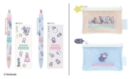 画像ギャラリー No.009のサムネイル画像 / サンスター文具，「スーパーマリオ」シリーズとコラボした文具雑貨シリーズを1月下旬より順次発売