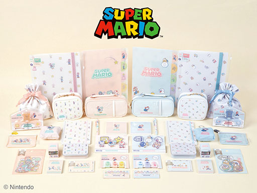 画像ギャラリー No.016のサムネイル画像 / サンスター文具，「スーパーマリオ」シリーズとコラボした文具雑貨シリーズを1月下旬より順次発売