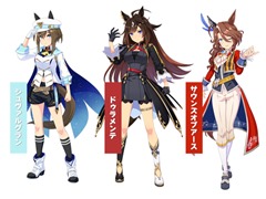 「ウマ娘 プリティーダービー 熱血ハチャメチャ大感謝祭！」DLC第1弾のウマ娘が公開に。ドゥラメンテらアニメ3期で活躍したウマ娘がラインナップ