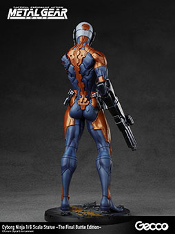 画像ギャラリー No.003のサムネイル画像 / 「METAL GEAR SOLID」のサイボーグ忍者を最終決戦版として立体化。1/6スケールスタチューの予約受付が本日開始に