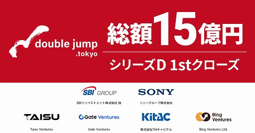 画像ギャラリー No.002のサムネイル画像 / 「My Crypto Heroes」「三国志大戦〜Battle of Three Kingdoms〜」を手がけるdouble jump.tokyoが,15億円を超える資金調達を実施