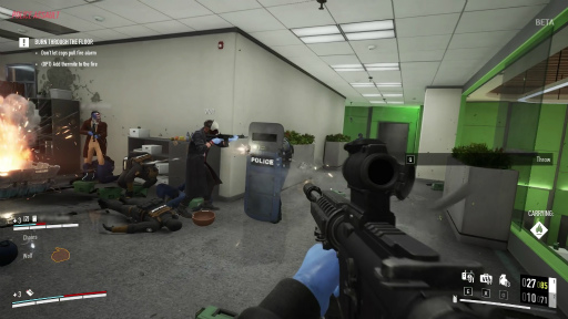 画像ギャラリー No.001のサムネイル画像 / ［プレイレポ］「PAYDAY 3」CBTに参加して分かった進化のポイント。前作の煩わしかった要素が解消され，プレイアビリティの向上を実感した