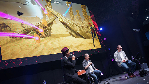 画像ギャラリー No.002のサムネイル画像 / ［TGS2023］鈴木 裕氏がKONAMIブースに登壇。スペハリライクな新作シューティングゲーム「Air Twister」開発の裏側を語った