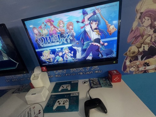 画像ギャラリー No.002のサムネイル画像 / ［TGS2023］「幻日のヨハネ -BLAZE in the DEEPBLUE-」試遊レポート。幻日のヨハネらしさをたっぷり味わえるビジュアル、本格派な探索アクションの作りに驚かされた