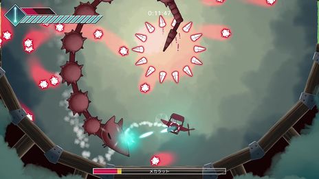 画像ギャラリー No.009のサムネイル画像 / バラバラになった空の島を1つに戻すために冒険する「アイレッツ 漂流の天空島」が7月13日に発売決定。ボス戦はボス戦は地上と空中の2種類