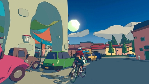 画像ギャラリー No.003のサムネイル画像 / 自転車レースADV「Wheel World」本日配信。自転車がすべてのルールを握る世界で，レースを繰り返して伝説のパーツをすべて取り戻せ