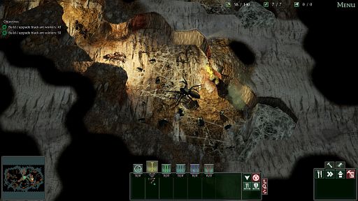画像ギャラリー No.005のサムネイル画像 / 農業をするハキリアリさんの「Empires of the Undergrowth」レビュー。えーあい！Steam広場