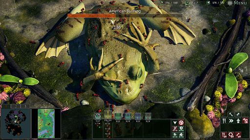 画像ギャラリー No.009のサムネイル画像 / 農業をするハキリアリさんの「Empires of the Undergrowth」レビュー。えーあい！Steam広場