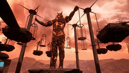 画像ギャラリー No.008のサムネイル画像 / 首が伸びるヨシゴイさんの「Chained Together」レビュー。えーあい！Steam広場
