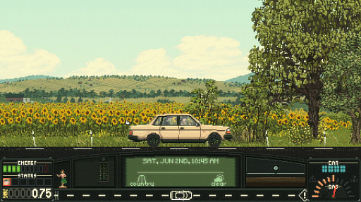 画像ギャラリー No.007のサムネイル画像 / おしゃれな前髪を持つ「マエガミジカ」さんの「Keep Driving」レビュー。えーあい!Steam広場