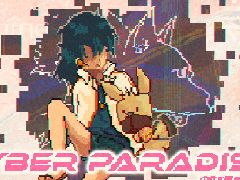 故人の断片データを回収せよ。グリッチ演出が特徴的な新作タイトル「Cyber Paradise」，Steamストアページを公開。クラファンも実施予定