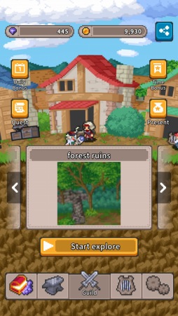 画像ギャラリー No.002のサムネイル画像 / リズムゲームとハクスラを融合したRPG「Lilt Way」，本日リリース。チュートリアルクリアで300ジェムをプレゼント
